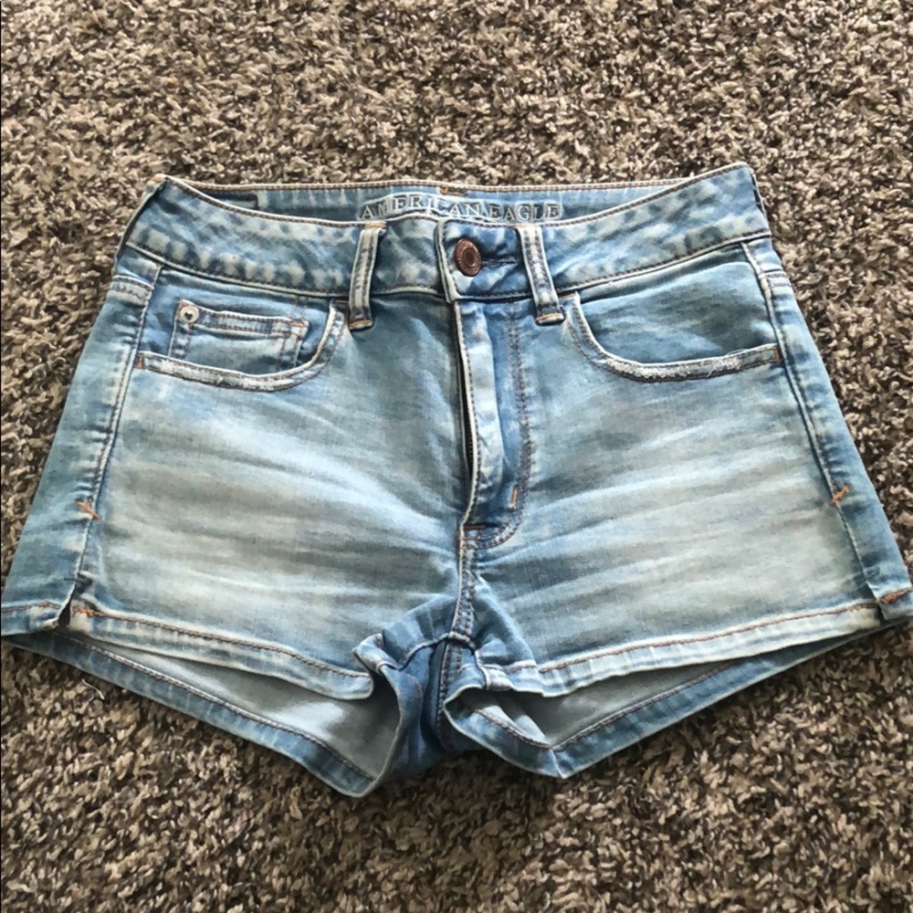 American eagle hi-rise shortie